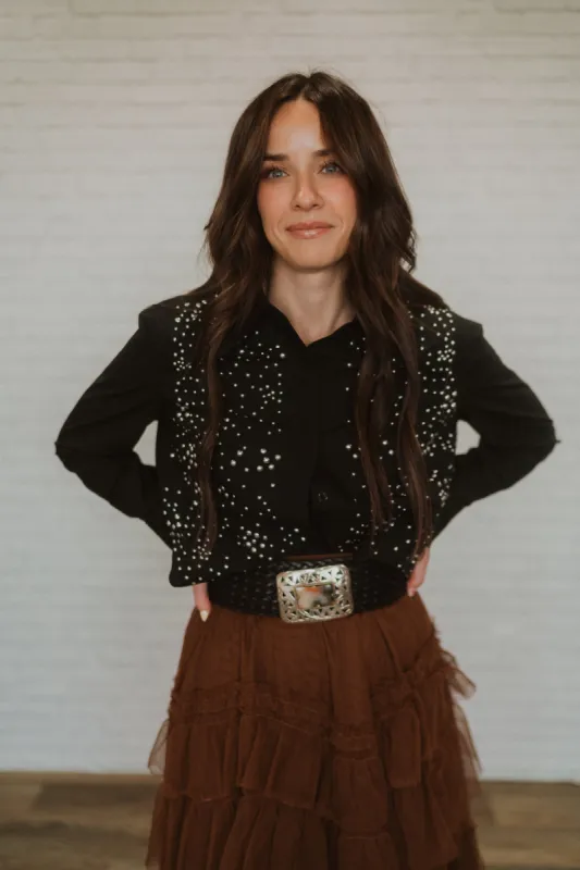 Stud It Out Blouse sold by Goldie Lew