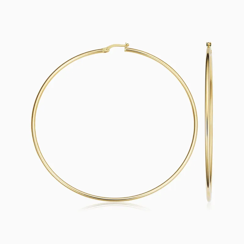 Everything Oversized Hoops sold by Oradina