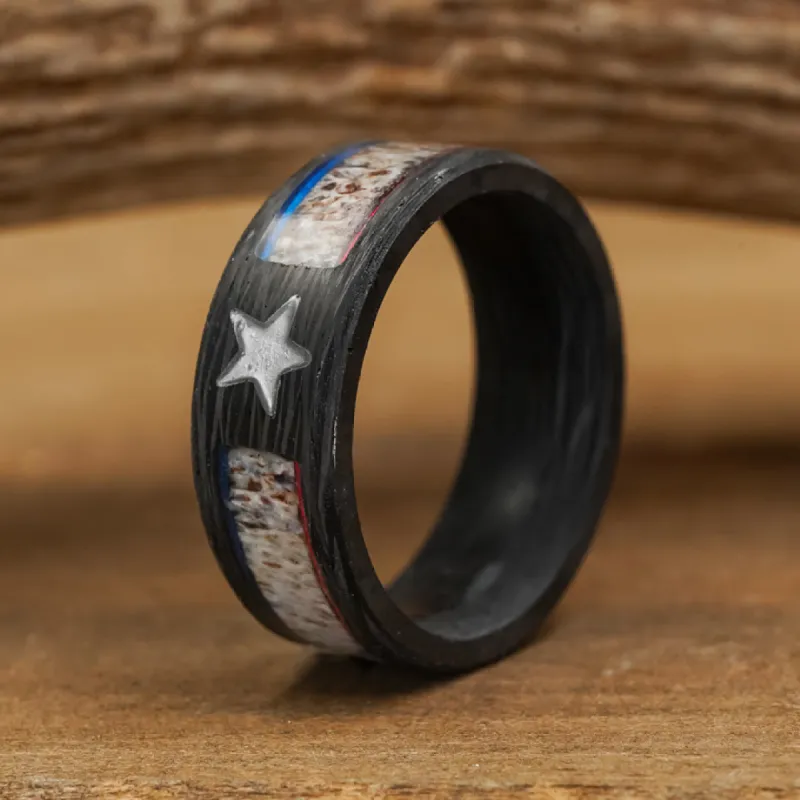 The Patriotic Star sold by Antler Rings