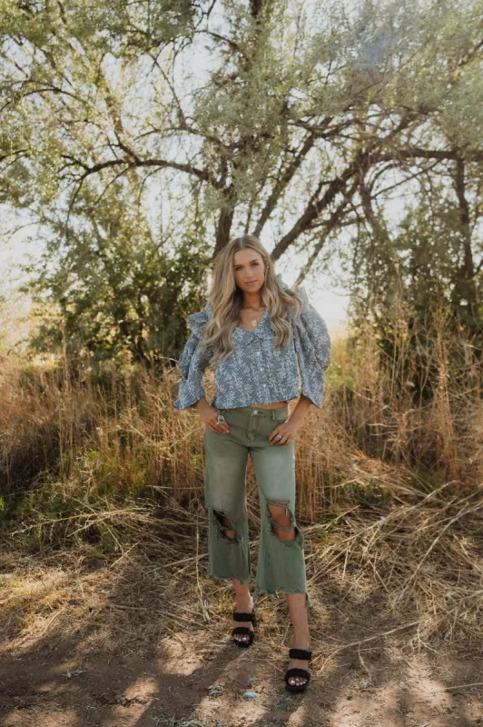 Stanley Jeans | Green sold by Goldie Lew
