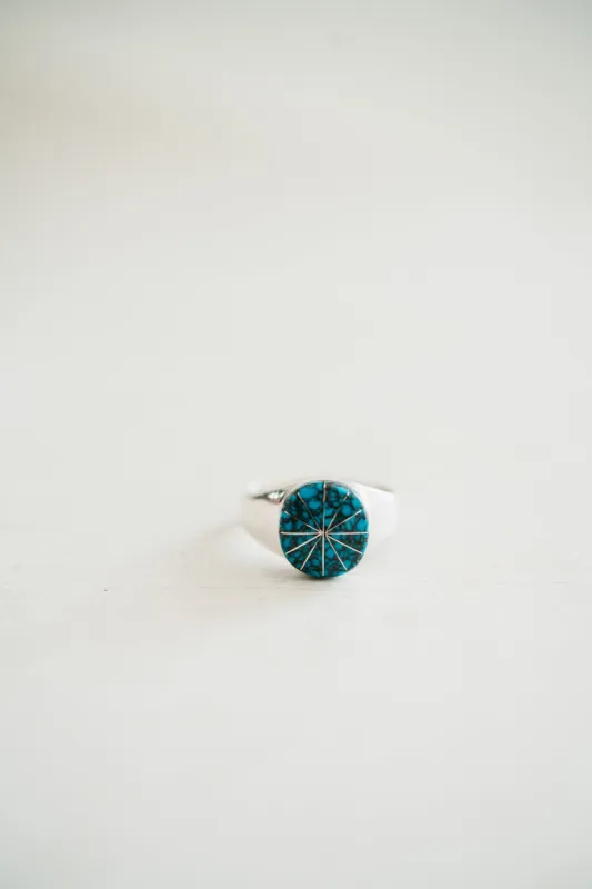 Serenity Ring | Turquoise sold by Goldie Lew