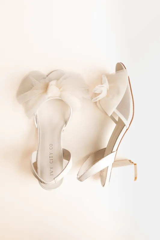 Ivy Bow Heel sold by Ivy City Co
