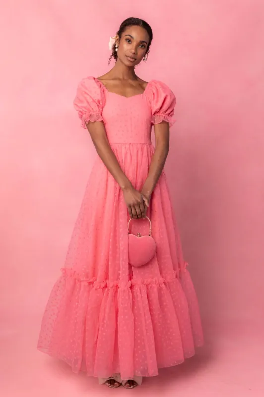 Wonderland Dress in Pink Hearts - FINAL SALE | Parallel