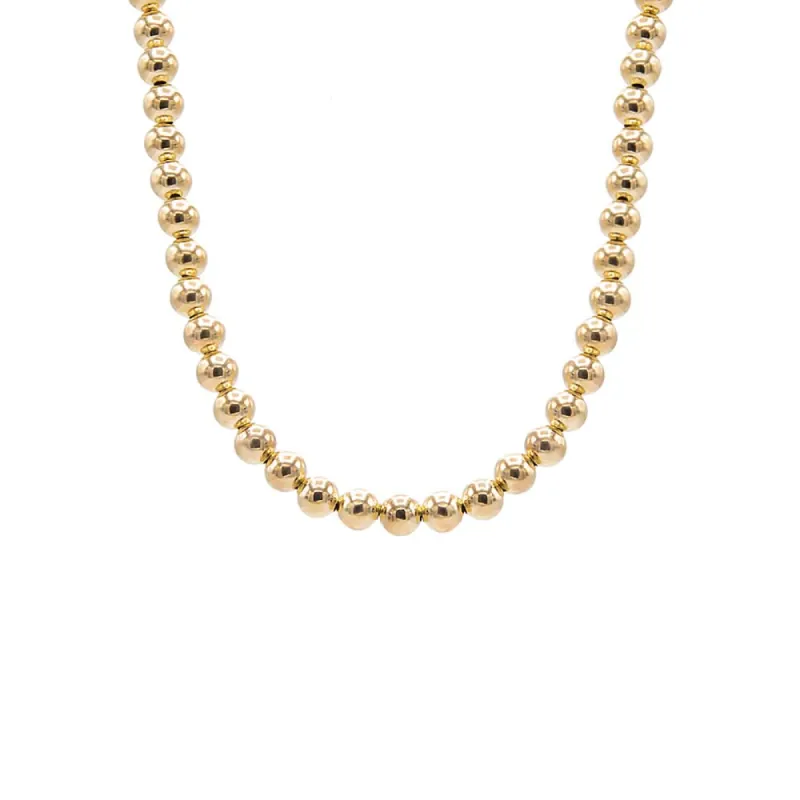 Chunky Beaded Necklace sold by Adina Eden's