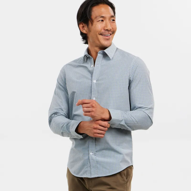 Coastal Plaid Wrinkle Free Shirt sold by Ash & Erie