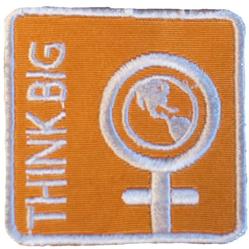 think big patch sold by Lingua Franca NYC