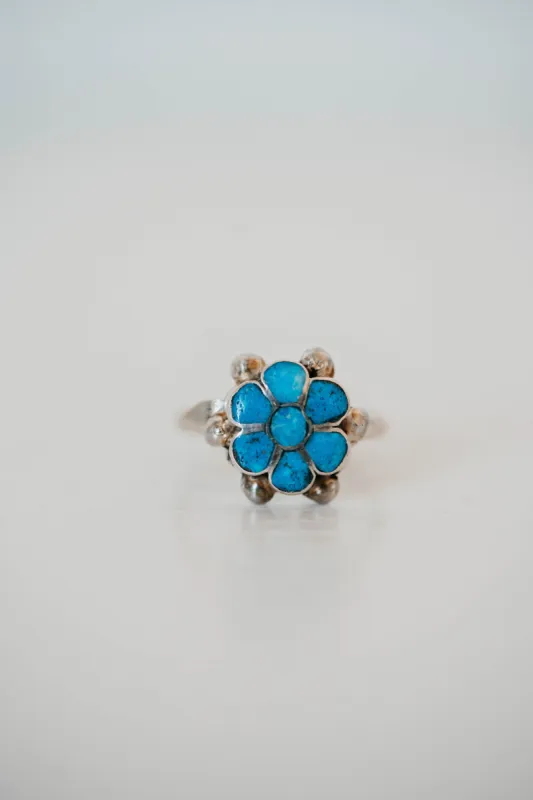 Miranda Ring | Turquoise sold by Goldie Lew
