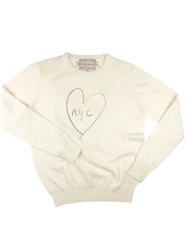 NYC Pride Crewneck sold by Lingua Franca NYC