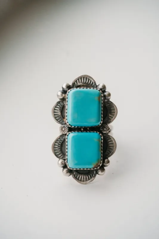 Cara Ring | Turquoise sold by Goldie Lew