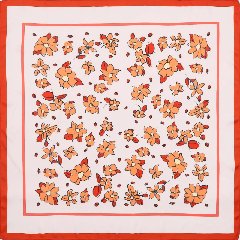 Bloom Silk Square Scarf sold by Selenichast