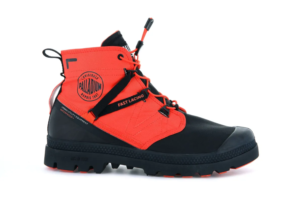 77238-651-M | PAMPA TRAVEL LITE+ WATERPROOF | FIRECRACKER sold by Palladium Boots