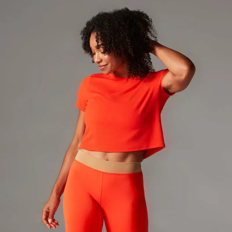 Ribbed Tee sold by Tavi Active