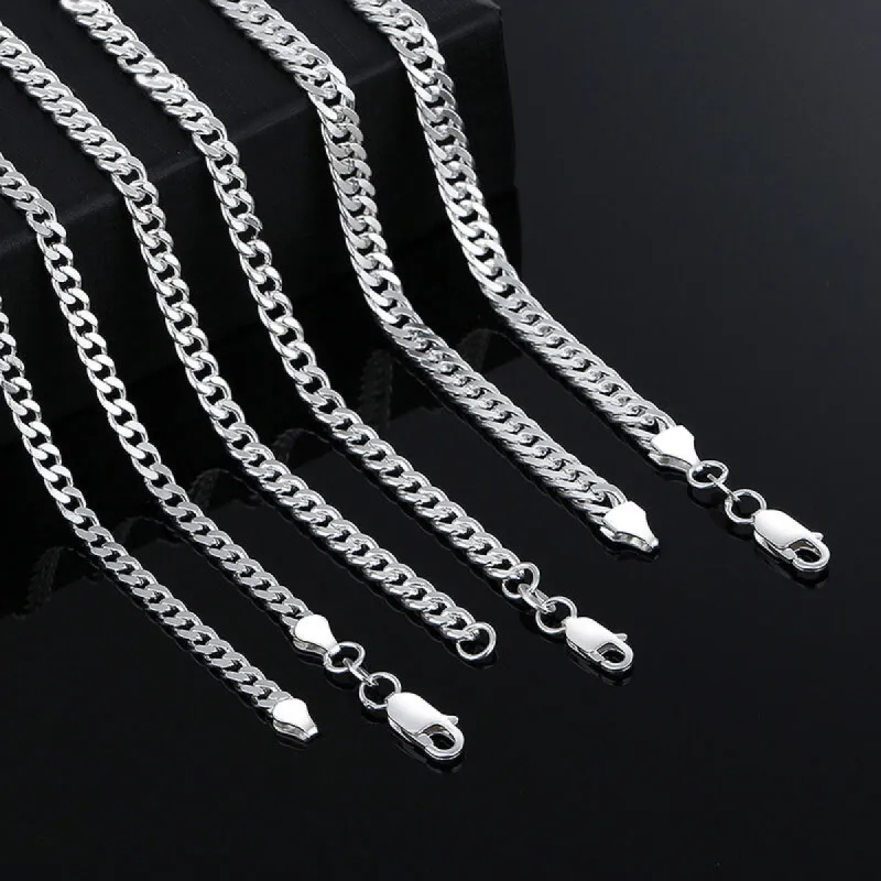 Cuban Link Sterling Silver Chain sold by GTHIC