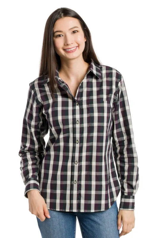 Antiquity | Women's Long Sleeve Button Up Shirt sold by Ably Apparel