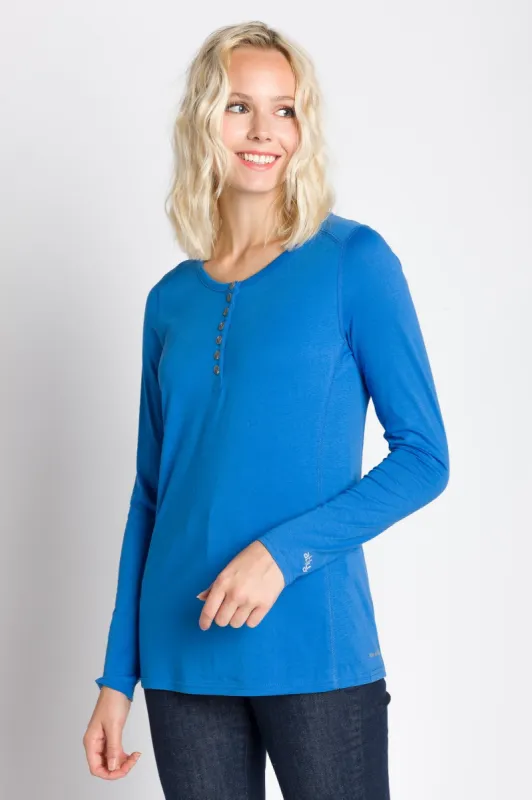 Virginia | Crew Neck Henley sold by Ably Apparel