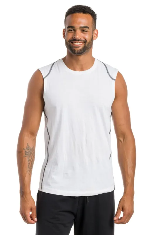 Tracker | Men's Sleeveless Shirt sold by Ably Apparel