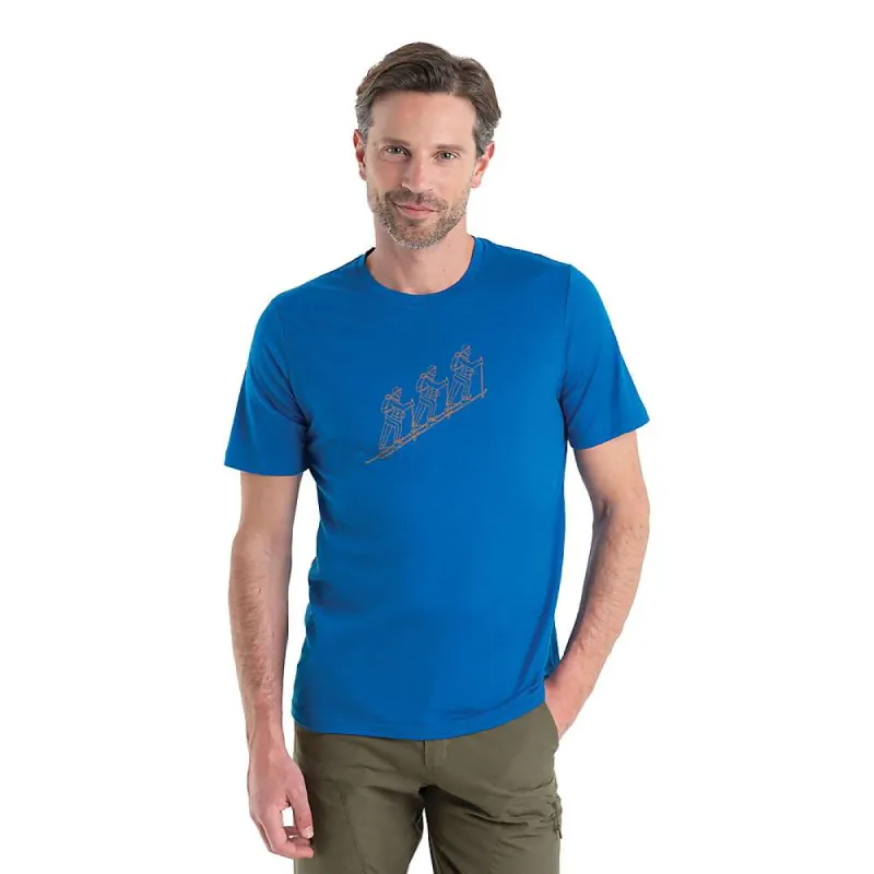 Icebreaker Mens Merino 150 Tech Lite II Natural Ski Tour SS Tee sold by Out&Back Outdoor