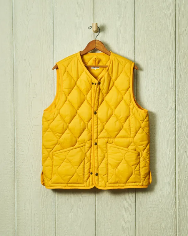 Quilted Vest in Yellow sold by Quaker Marine Supply