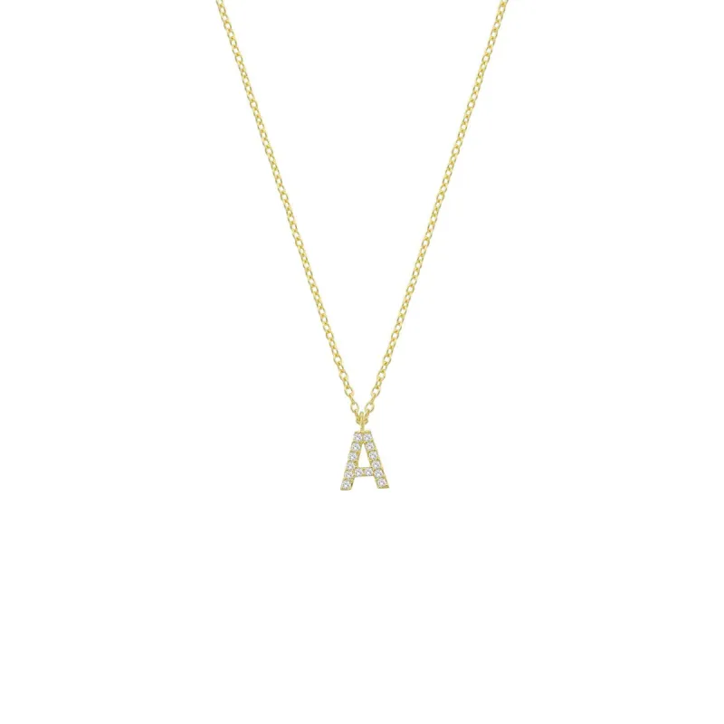 Classic Initial Necklaces sold by The Sis Kiss