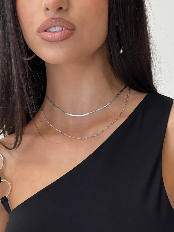 Garcia Necklace Silver sold by Princess Polly