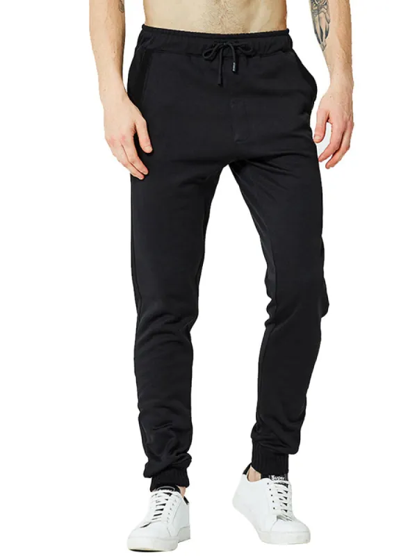 Solid Color Drawstring Jogger sold by Oeyes