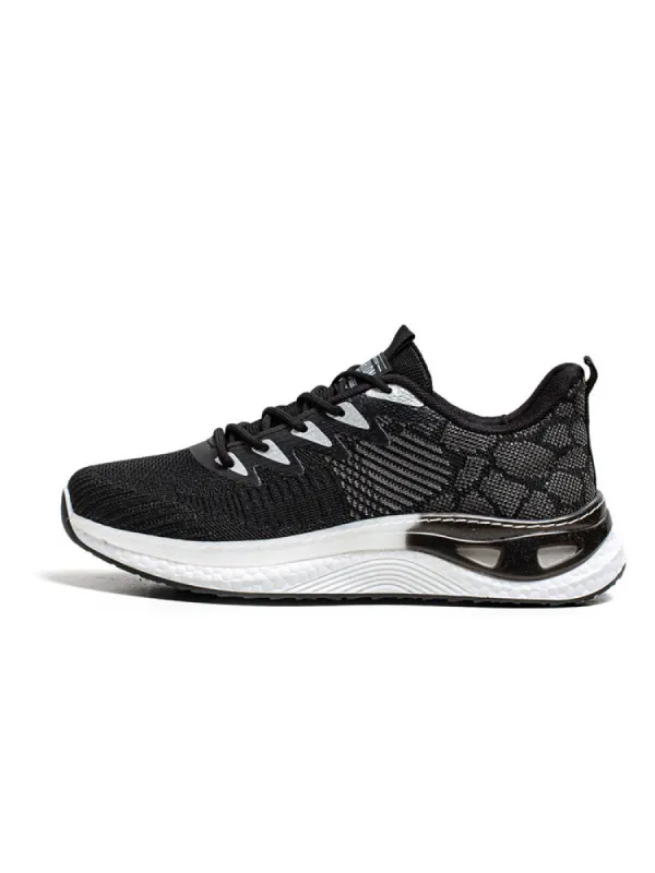 Soft-Soled Breathable Flyknit Running Shoes sold by Oeyes