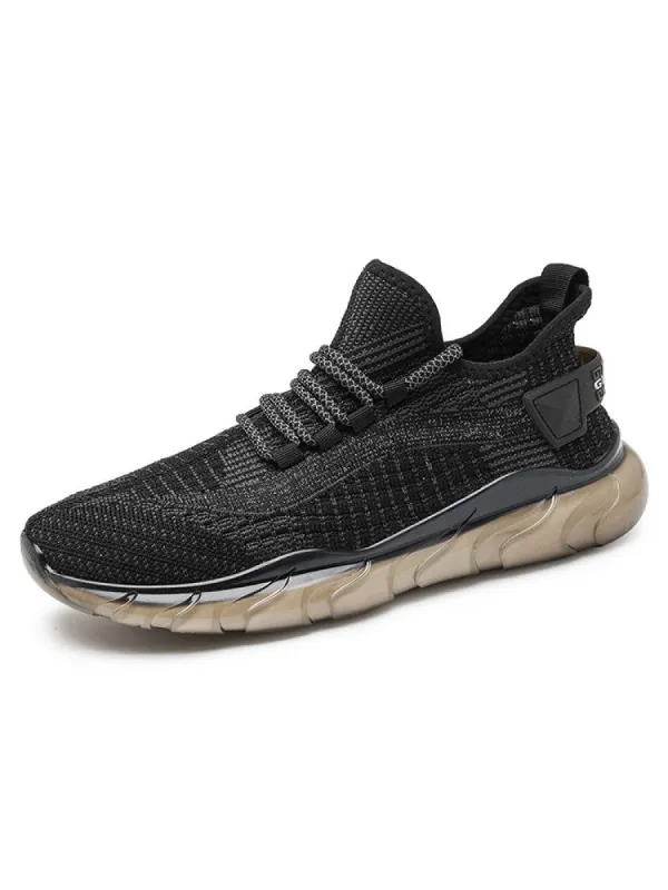 Men'S Flyweaving Athletic Casual Shoes sold by Oeyes