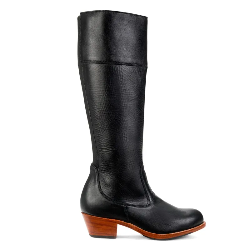 The Condesa in Onyx ~ Very Wide ~ Narrow Calf 29cm sold by Adelante Shoe