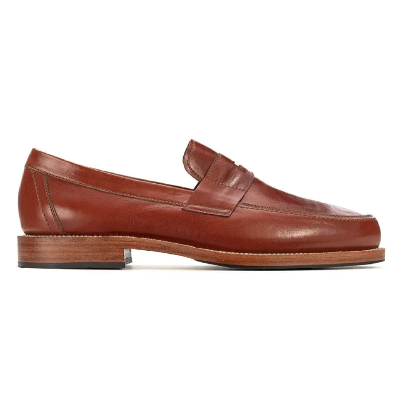 The Luca in Chestnut ~ Wide sold by Adelante Shoe