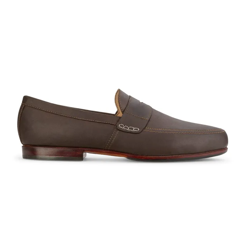 The Lorenzo in Mahogany ~ Standard/Narrow sold by Adelante Shoe