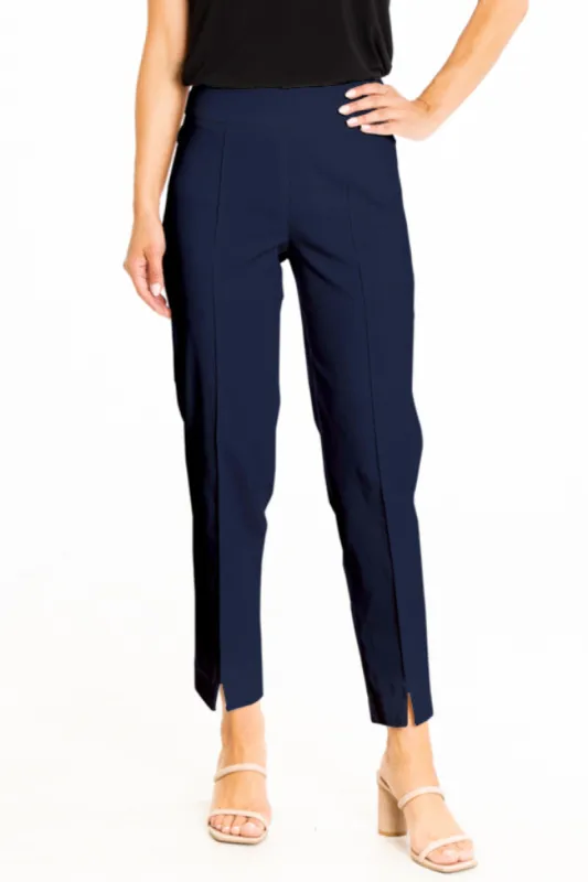 Thin Her Ankle Pants - Navy sold by SlimSation