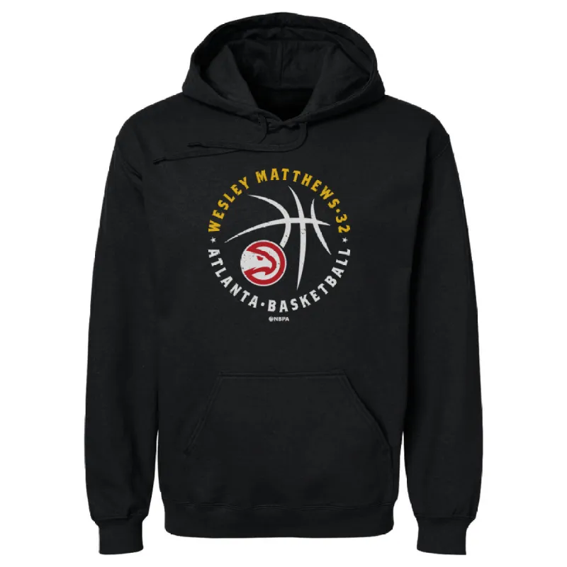 Wesley Matthews Atlanta Hawks Player Ball WHT sold by 500 Level