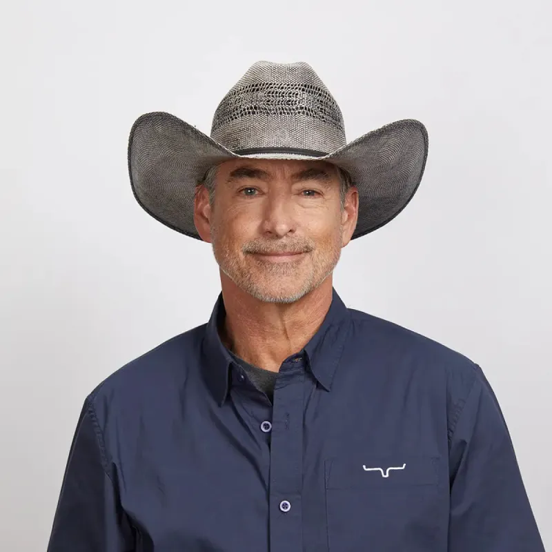 Moonwalk | Mens Bangora Straw Cowboy Hat sold by American Hat Makers