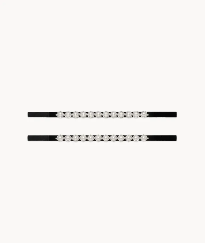 Black Velvet Pearl Belt sold by 7OR9