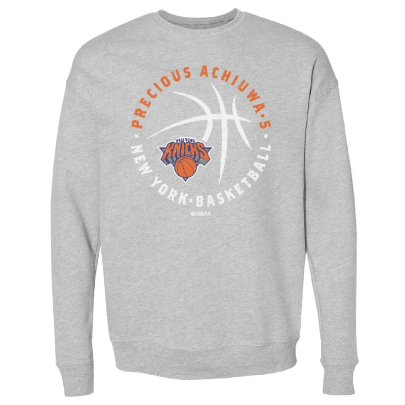 Precious Achiuwa New York Knicks Player Ball WHT sold by 500 Level