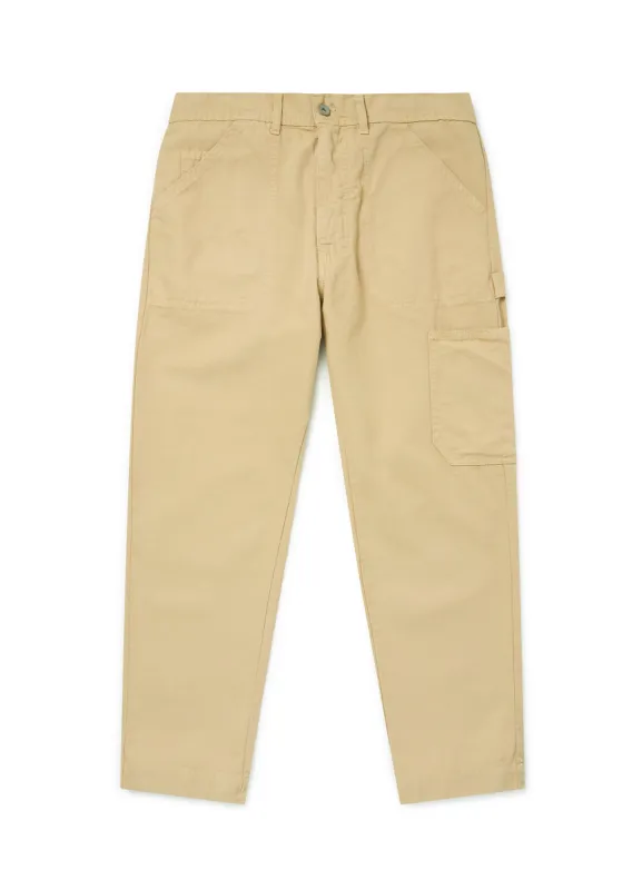 Work Pant in Tan sold by Albam Clothing
