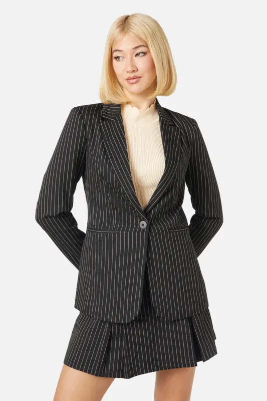 Abigail Pinstripe Jacket sold by Princess Highway