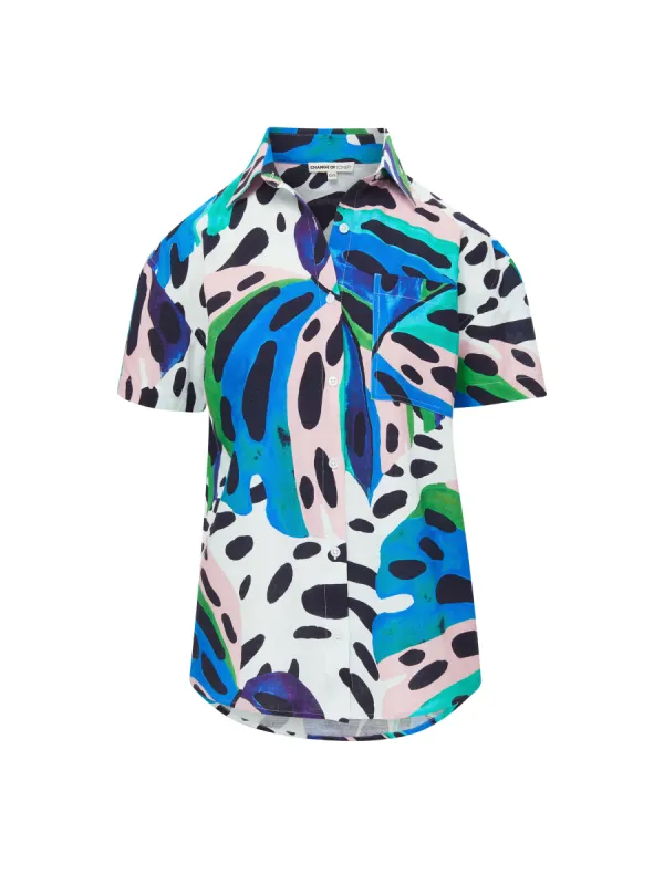 Michelle Shirt In Palm Island sold by Change of Scenery