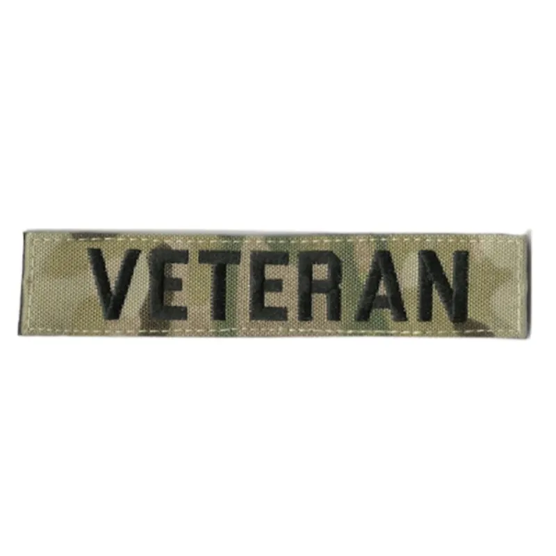 Veteran Name Tape Patch - MultiCam sold by Notch