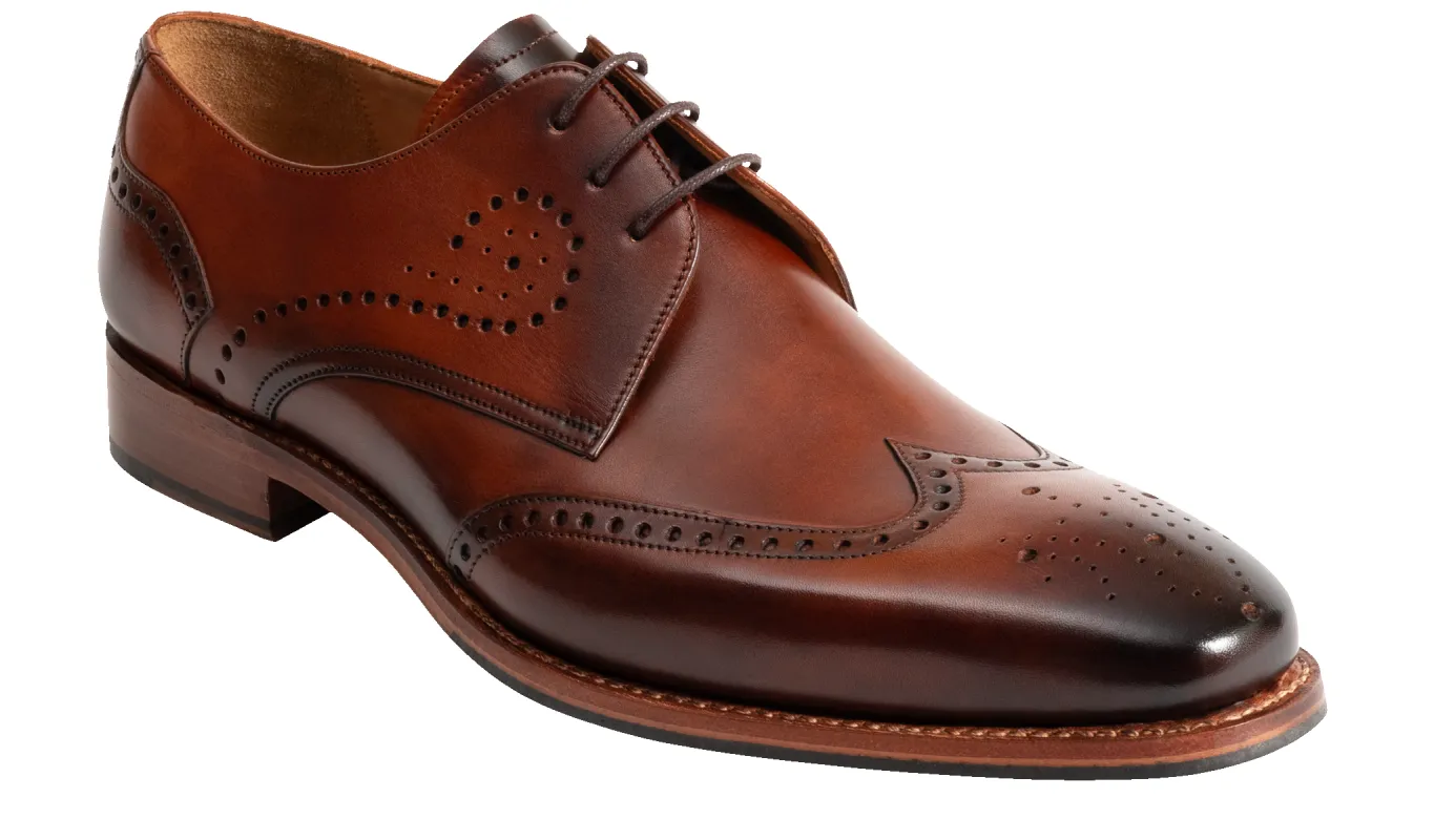George - Brown Hand Patina sold by Barker Shoes