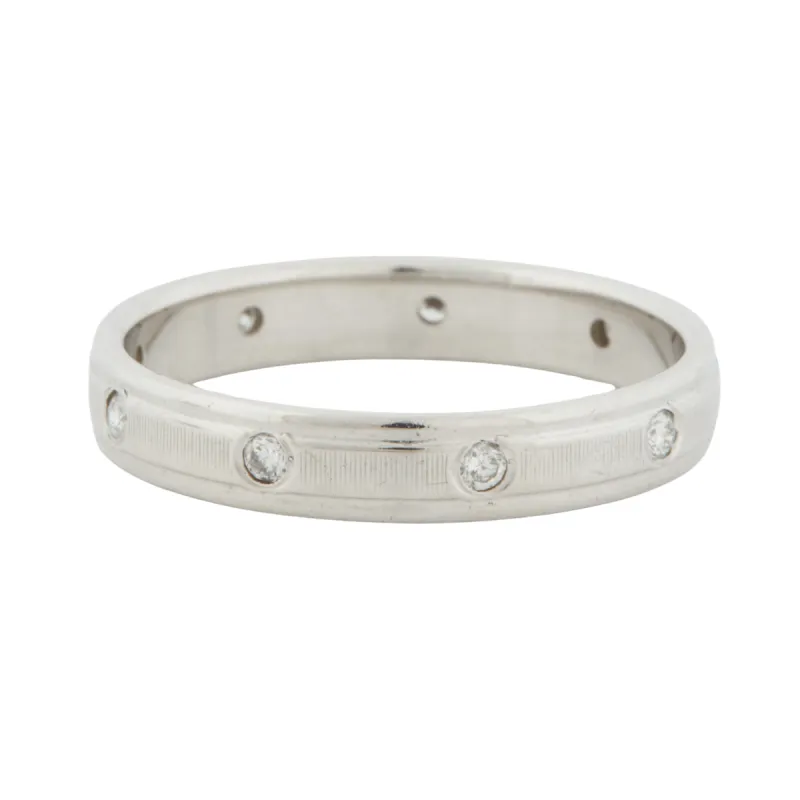 Bague Or blanc Diamants sold by 58 Facettes