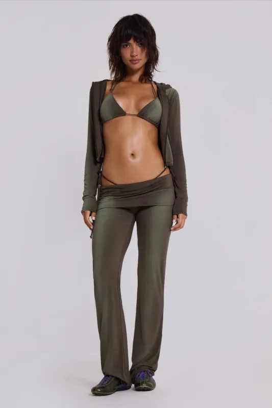 Tacha Fold Over Trousers sold by Jaded London