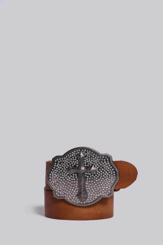 小物 JADED LONDON Dollar Belt Used Jaded London Leather Dollar $ign Belt (519251836