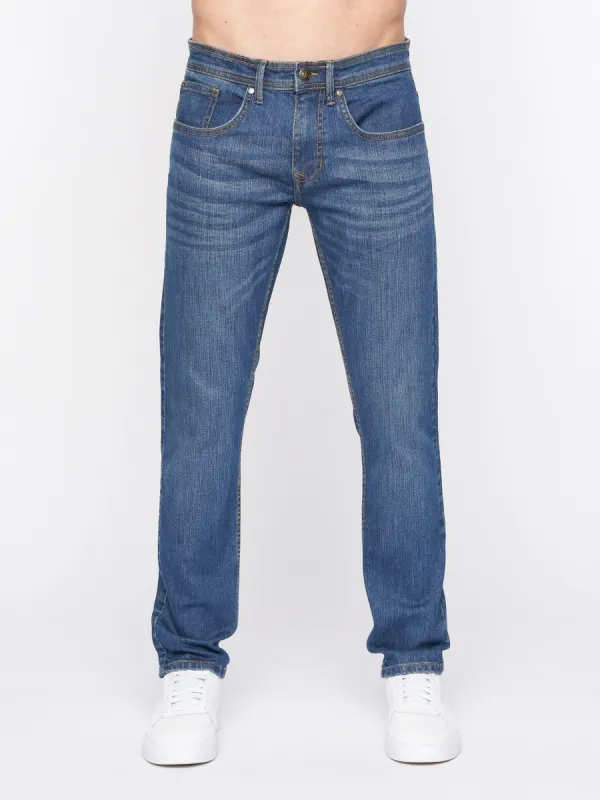 Mens Arles Slim Fit Jeans Stone Wash sold by Brand Corner