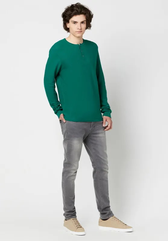 Wamill Cotton Henley - BM23691 sold by Buffalo Jeans