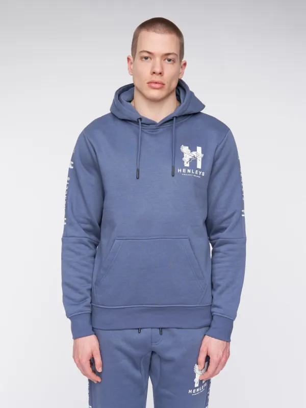 Mens Tapehen Hoodie Deep Blue sold by Brand Corner