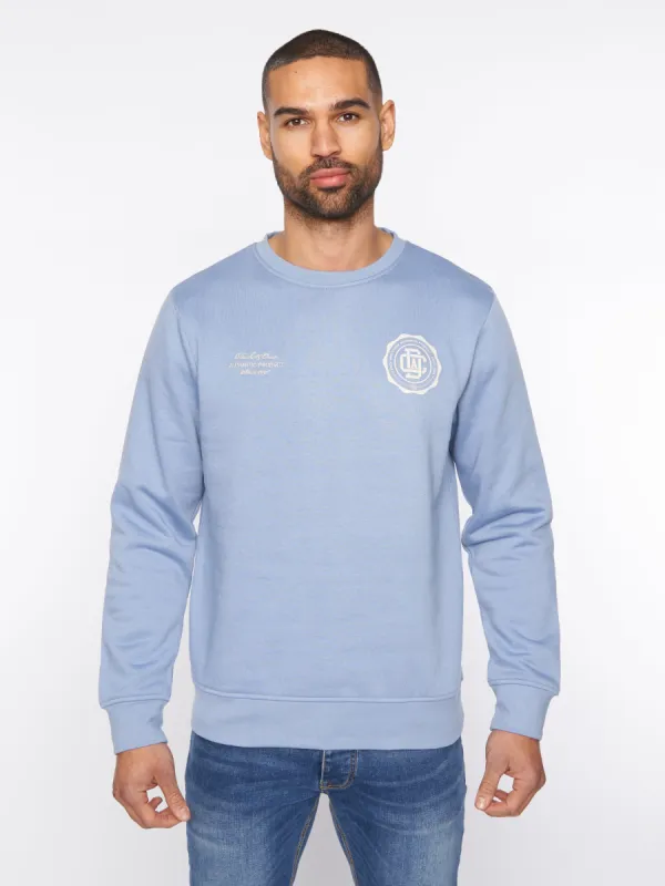 Keyaan Crew Sweat Blue sold by Brand Corner