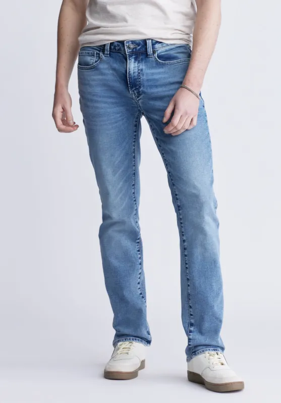 Straight Six Men's Five-Pocket Freedom Flex Jeans, Sanded Wash - BM22998 sold by Buffalo Jeans