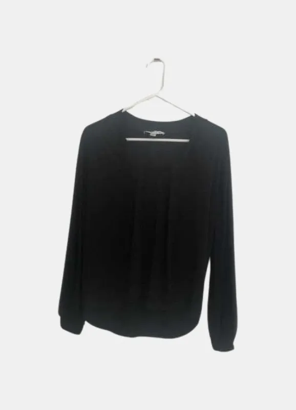 Elias Long Sleeve Top - Black - ReAmour sold by Amour Vert