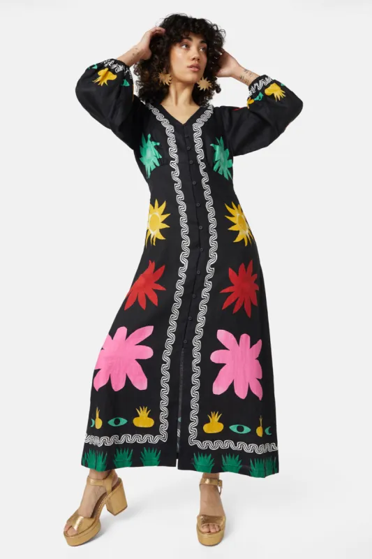 La Terra Placement Dress sold by gorman
